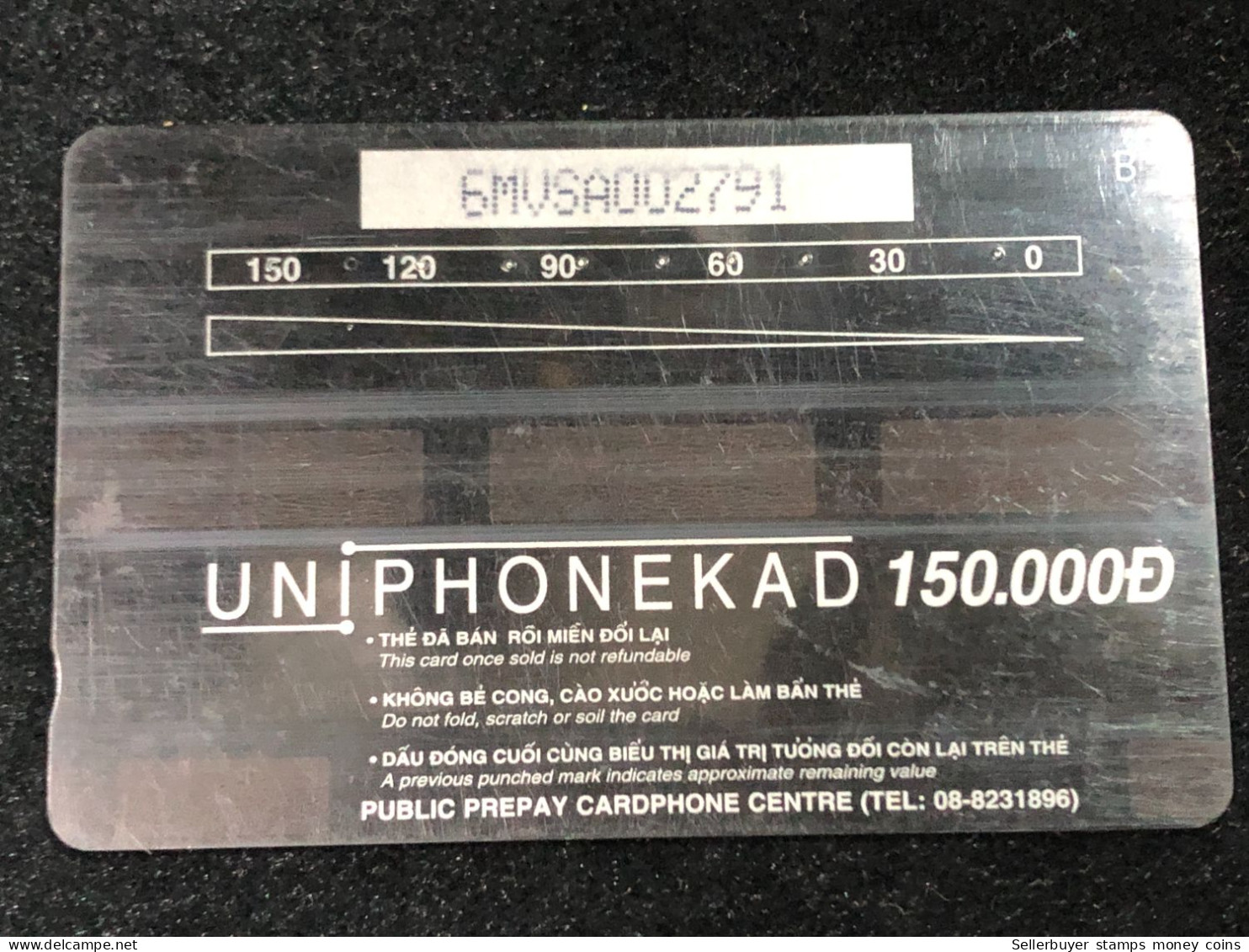 Card Phonekad Vietnam(rainbow Lorikeet 150 000dong-1999)-1pcs - Vietnam