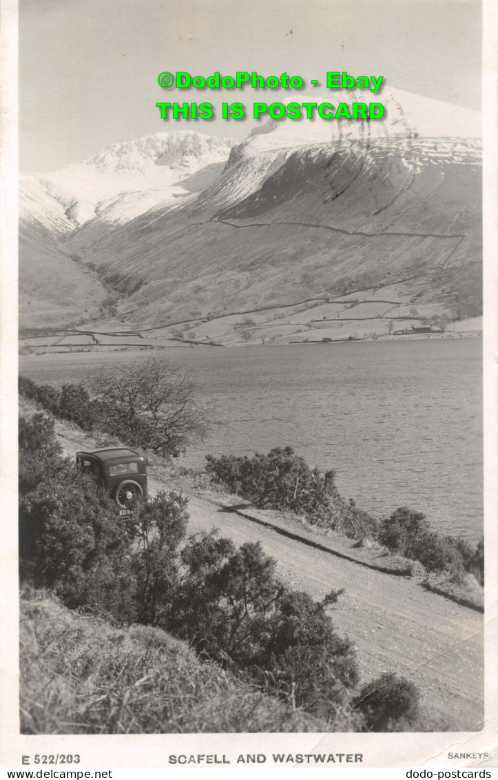 R451597 Scafell And Wastwater. Sankey Photo Press - Monde