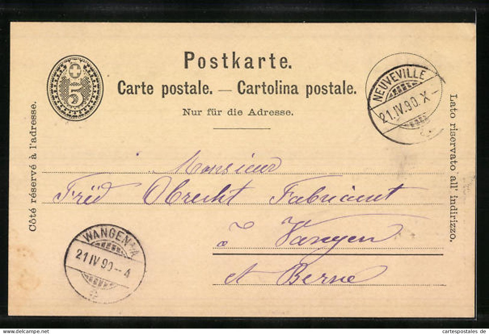 Vorläufer-AK Neuchatel, 1890, Chocolat Suchard, Pudding Au Chocolat  - Landwirtschaftl. Anbau