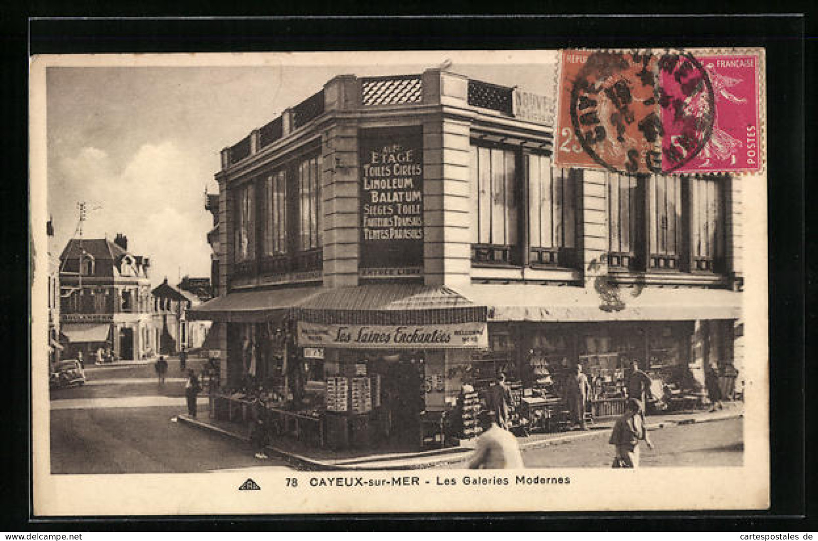 CPA Cayeux-sur-Mer, Les Galeries Modernes  - Cayeux Sur Mer