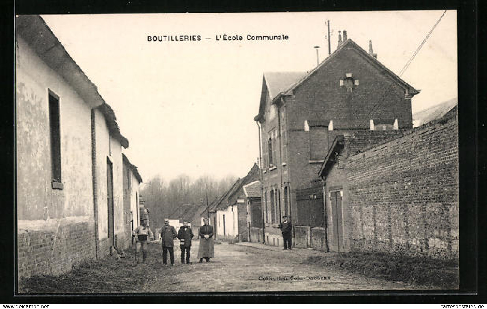 CPA Boutilleries, L`École Communale  - Other & Unclassified