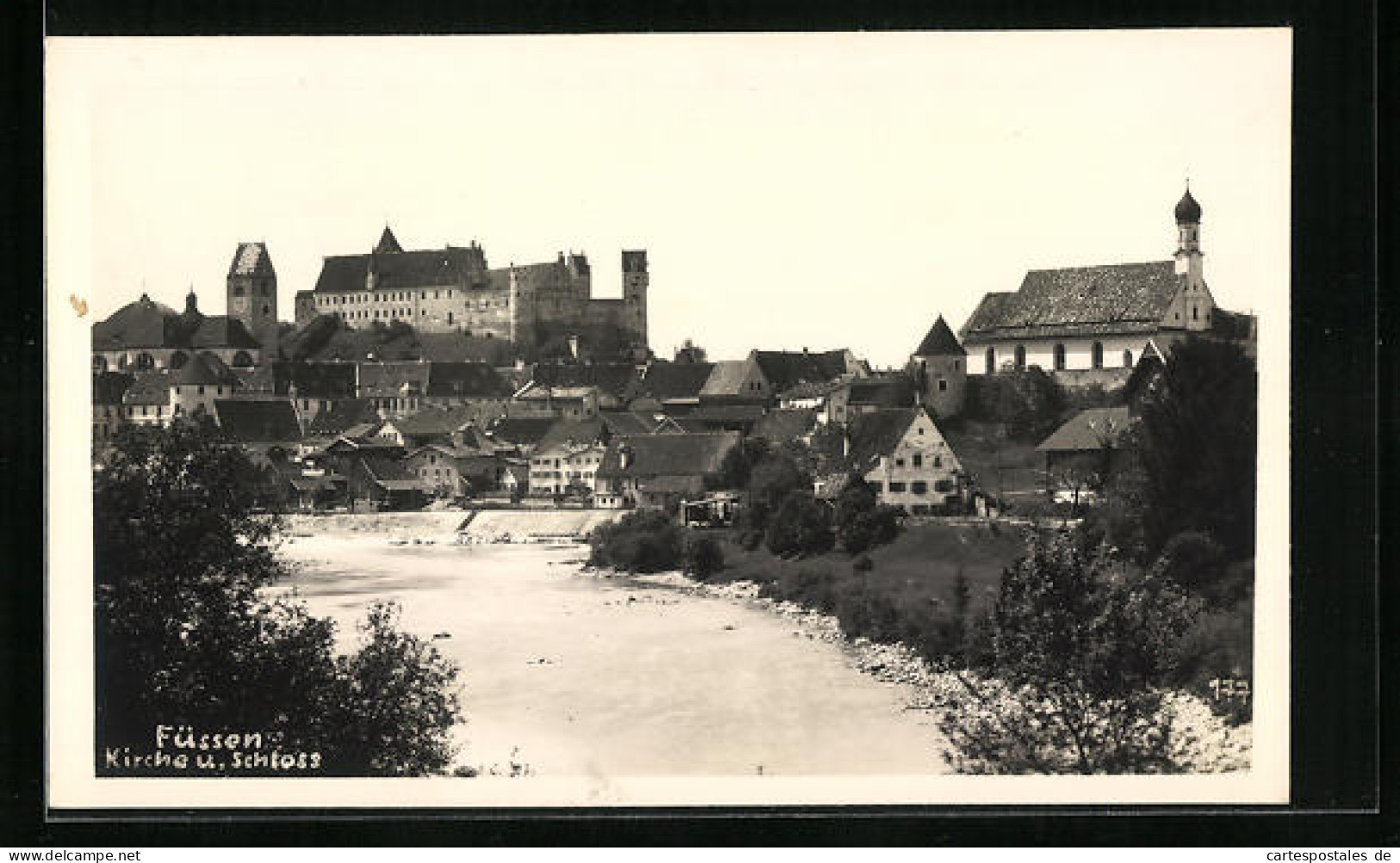 AK Füssen, Kirche Und Schloss  - Fuessen