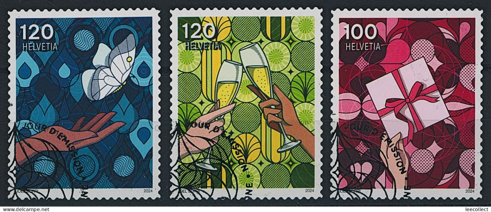 Suisse - 2024 - Anlässe - Ersttag Stempel ET - Gebraucht