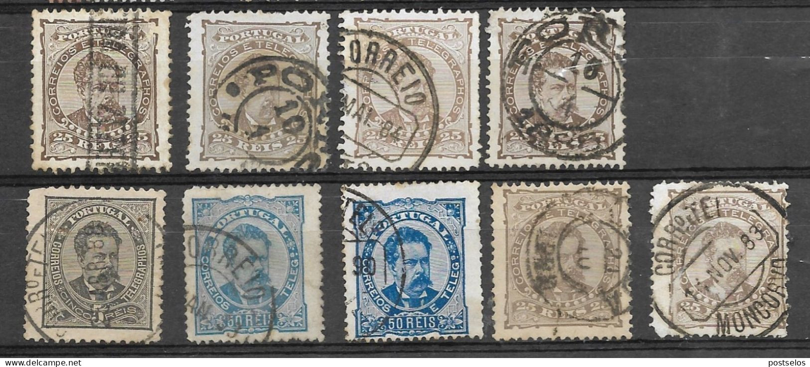 D. Luis - Used Stamps