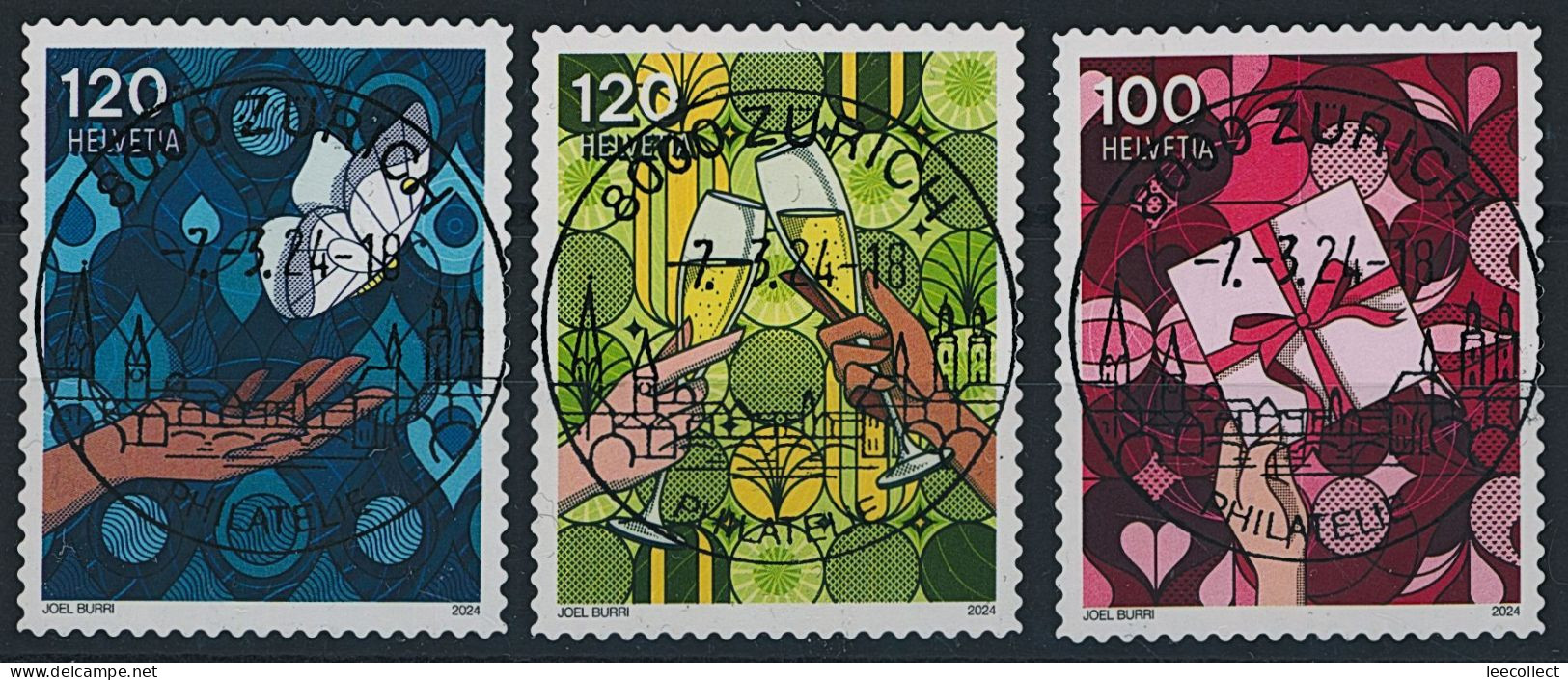 Suisse - 2024 - Anlässe - Ersttag Voll Stempel ET - Used Stamps