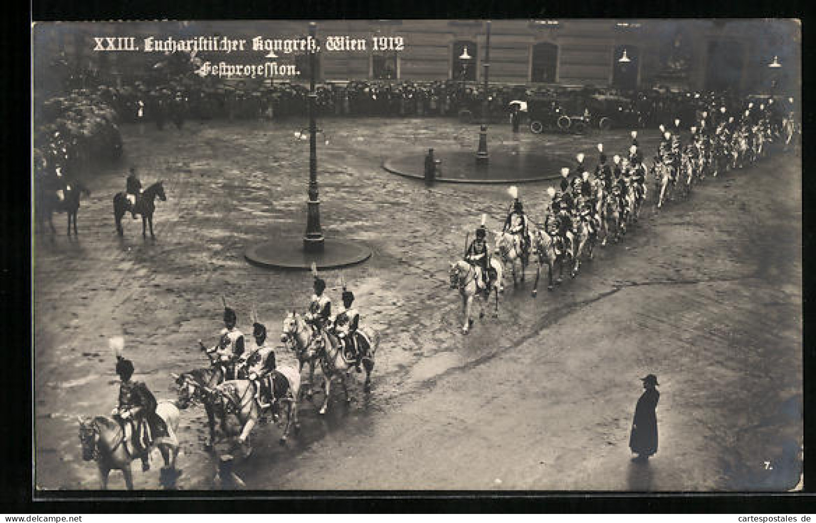 AK Wien, XXIII. Eucharistischer Kongress 1912, Festprozession  - Autres & Non Classés