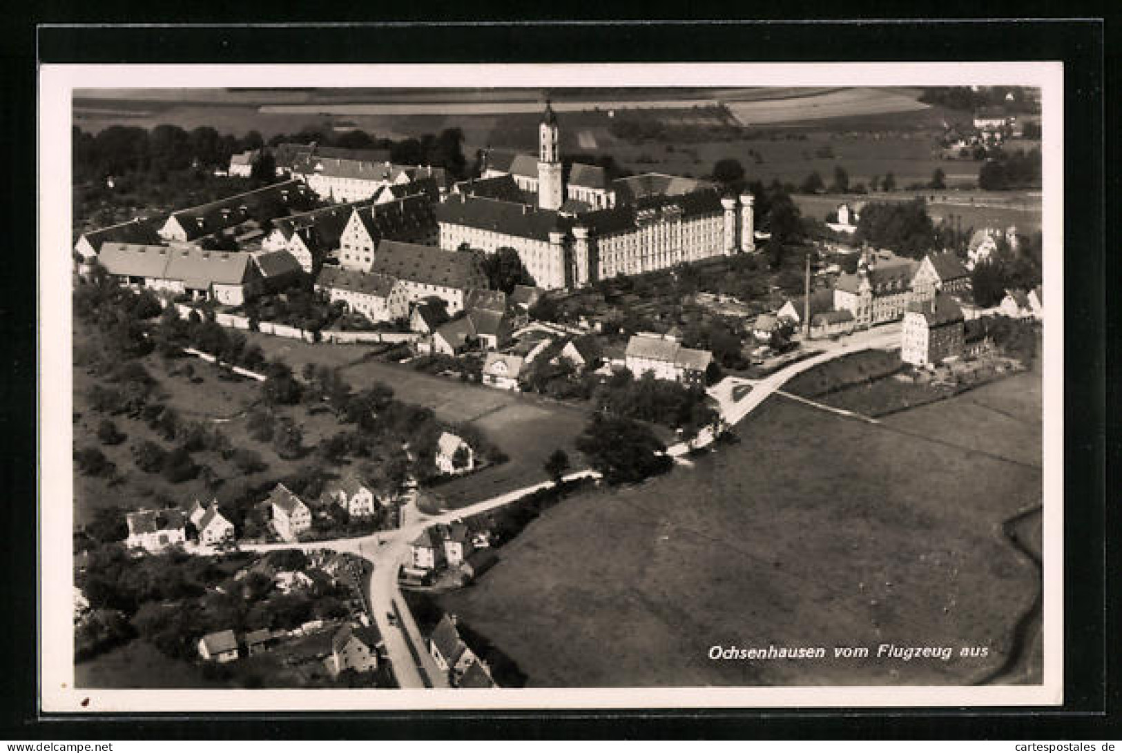 AK Ochsenhausen, Ortsansicht Vom Flugzeug Aus  - Sonstige & Ohne Zuordnung