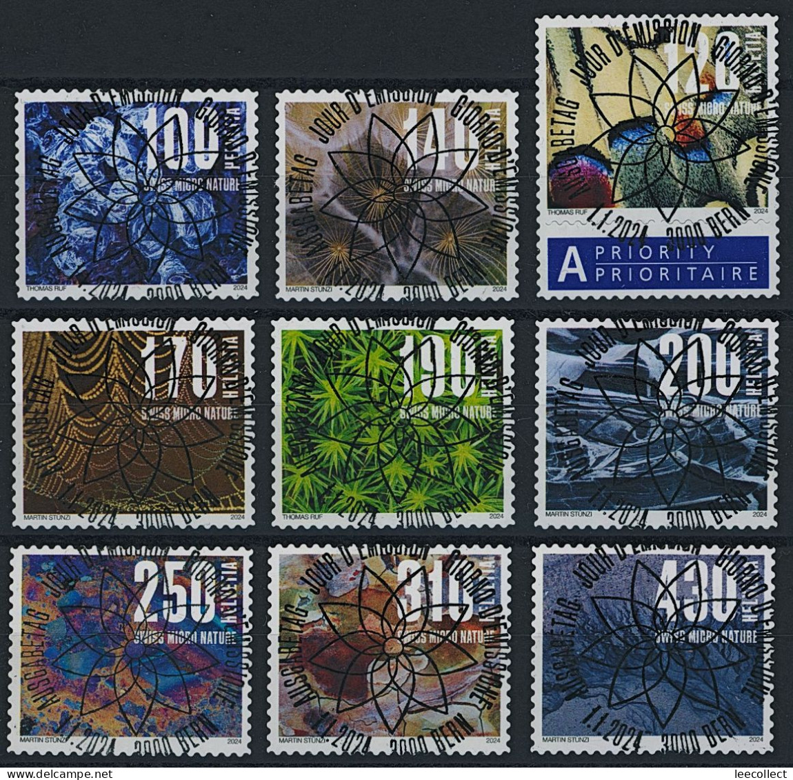 Suisse - 2024 - Flusslandschaften - Ersttag Voll Stempel ET - Used Stamps