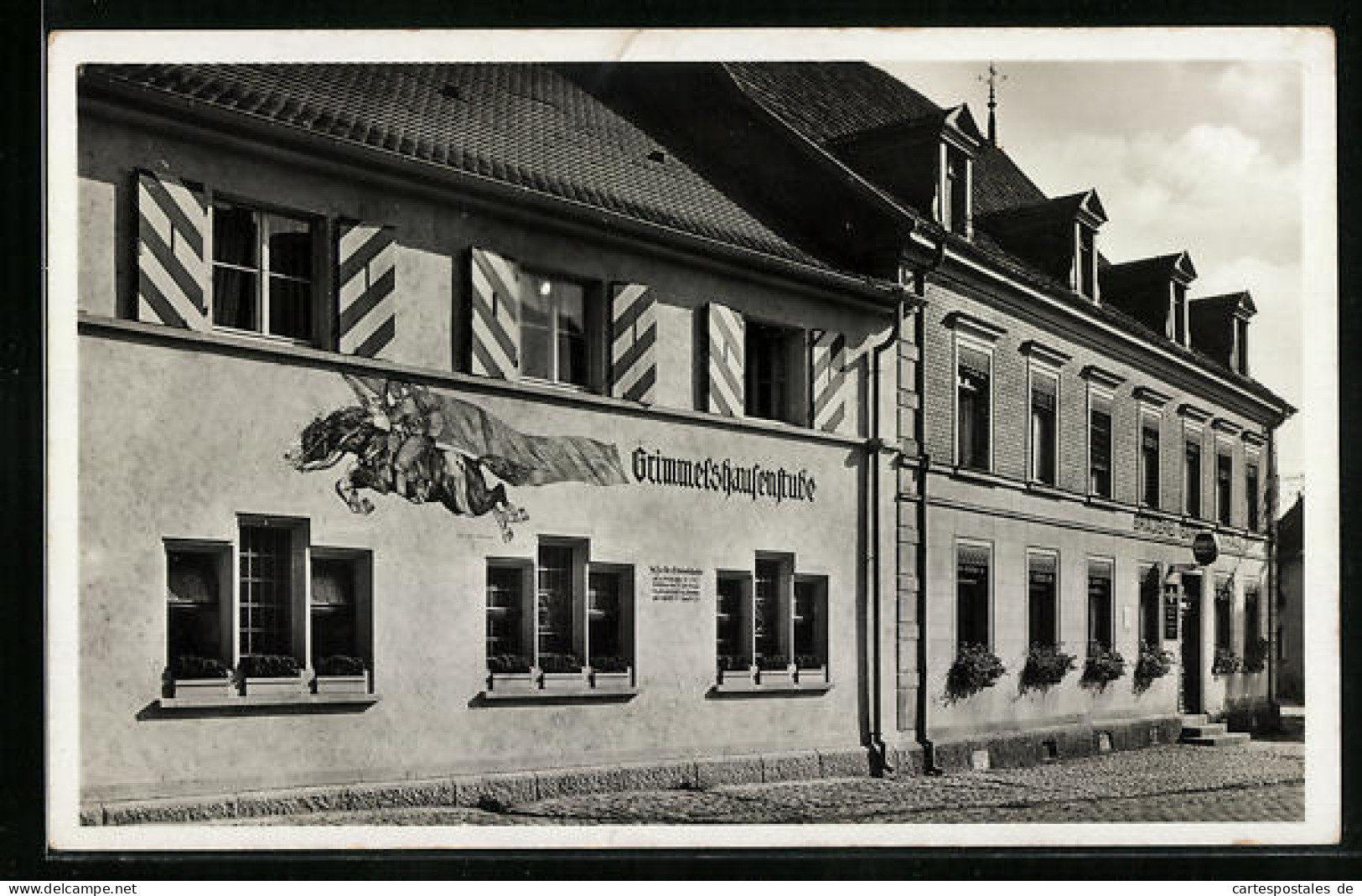AK Renchen, Gasthaus U. Brauerei Z. Bären, Grimmelshausenstube  - Autres & Non Classés