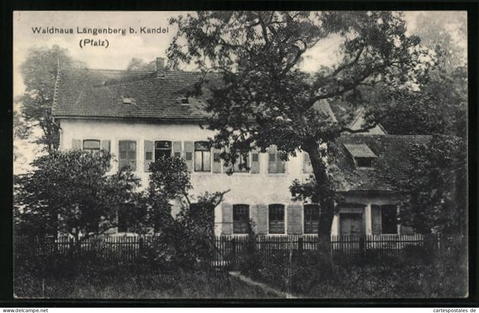 AK Kandel /Pfalz, Gasthof Waldhaus Langenberg  - Kandel