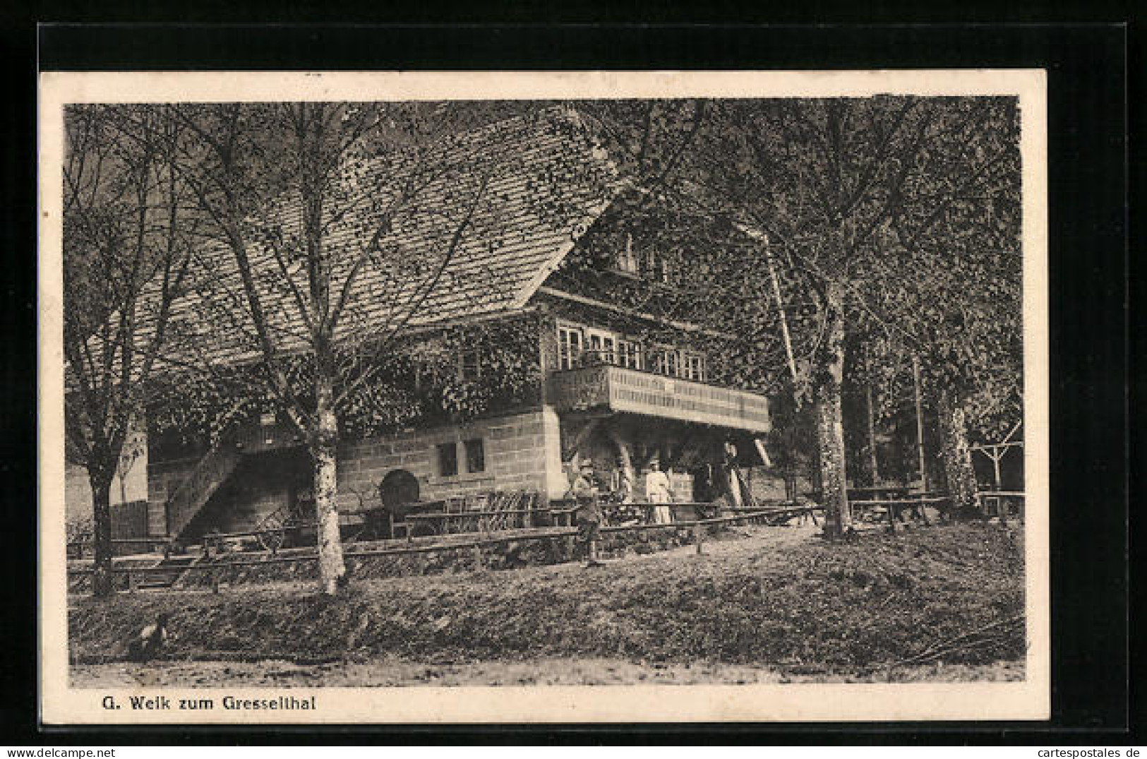 AK Neuenbürg, Gasthaus Zum Grösseltal Von G. Welk  - Sonstige & Ohne Zuordnung