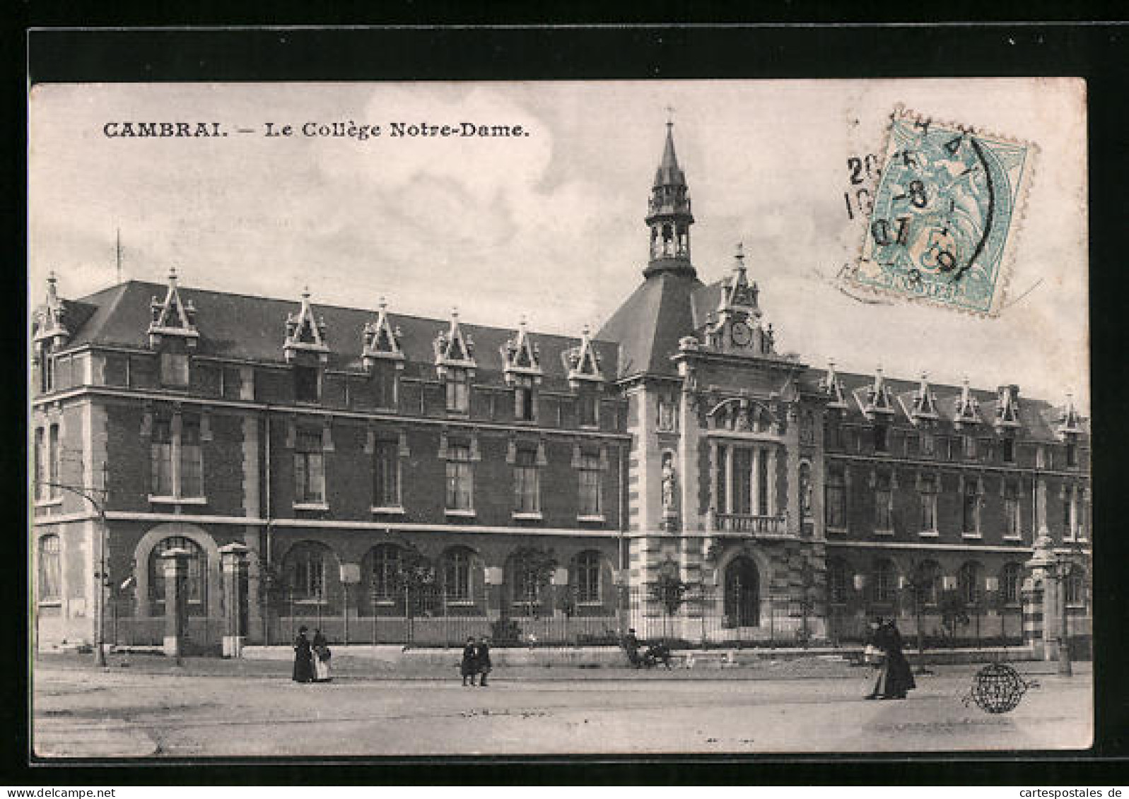 CPA Cambrai, Le Collège Notre-Dame  - Cambrai