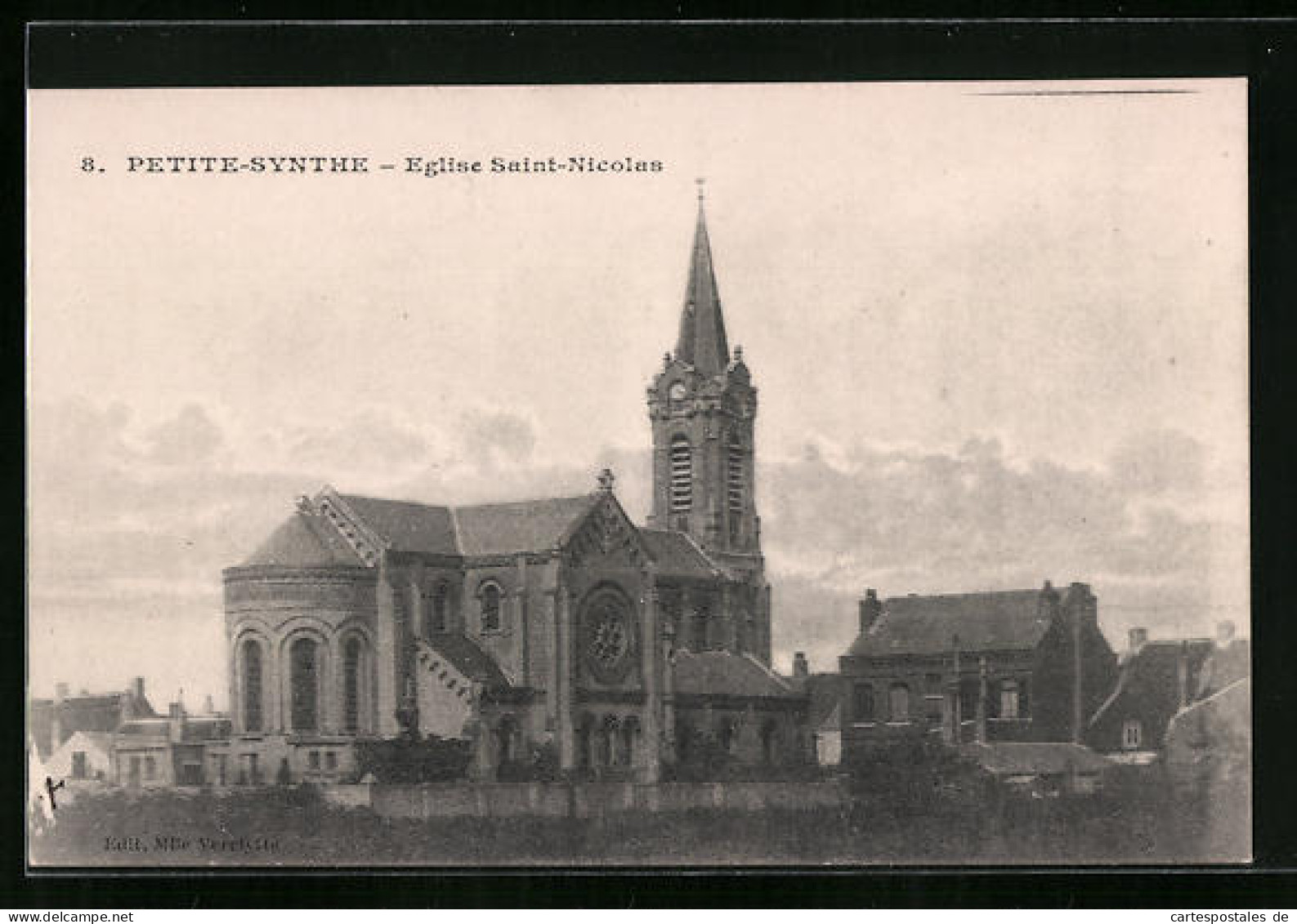 CPA Petite-Synthe, Eglise Saint-Nicolas  - Sonstige & Ohne Zuordnung