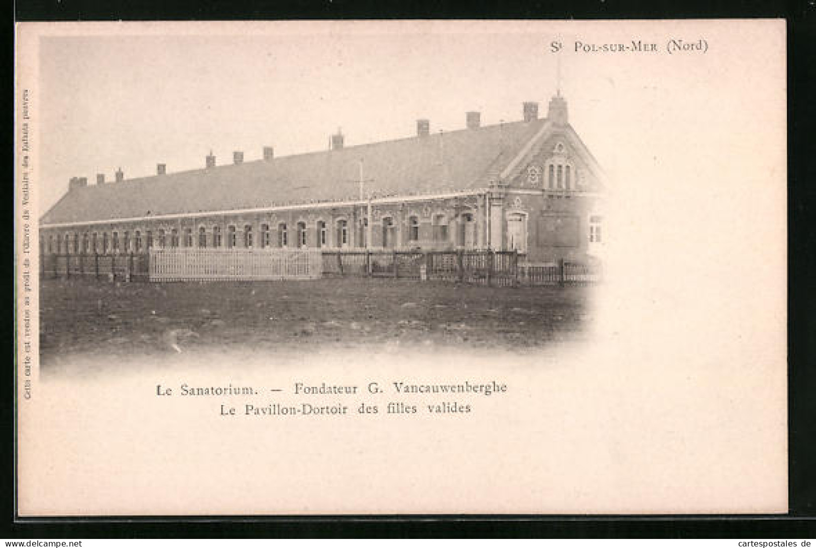 CPA St-Pol-sur-Mer, Le Sanatorium  - Saint Pol Sur Mer