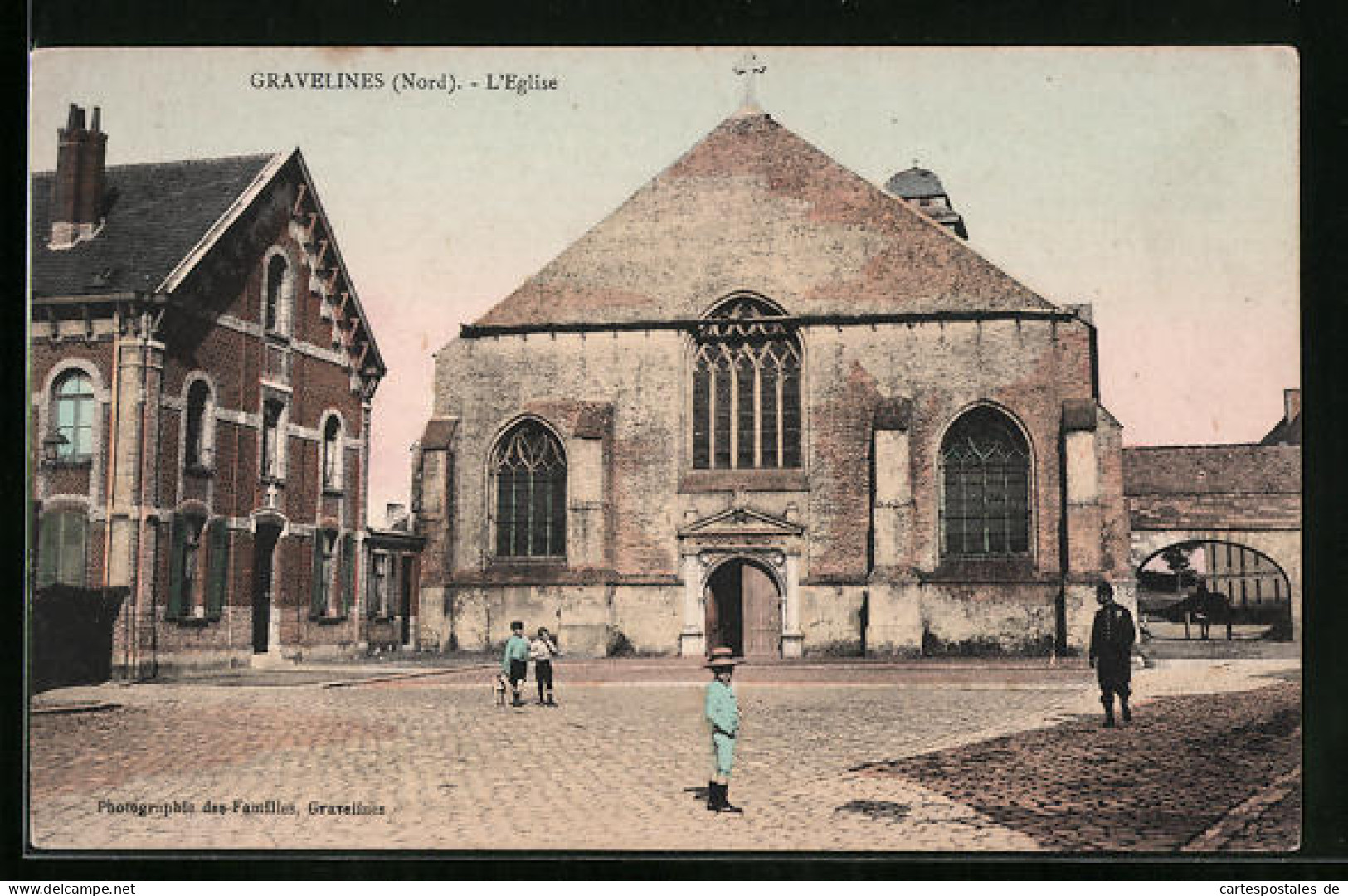 CPA Gravelines, L`Eglise  - Gravelines