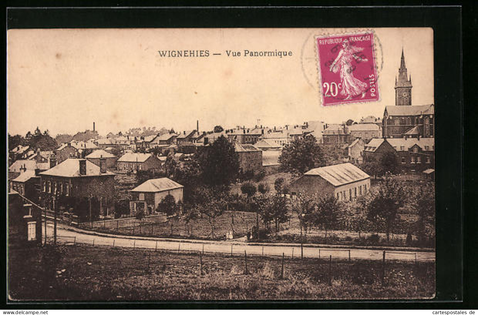 CPA Wignehies, Vue Panoramique  - Other & Unclassified