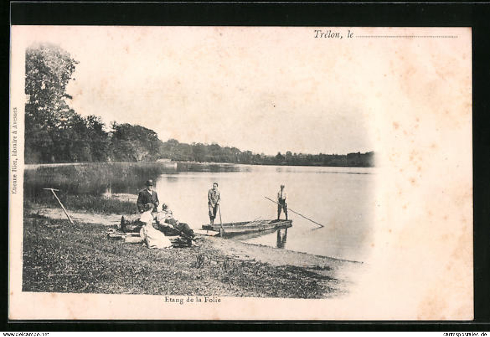 CPA Trélon, Etang De La Folie  - Other & Unclassified