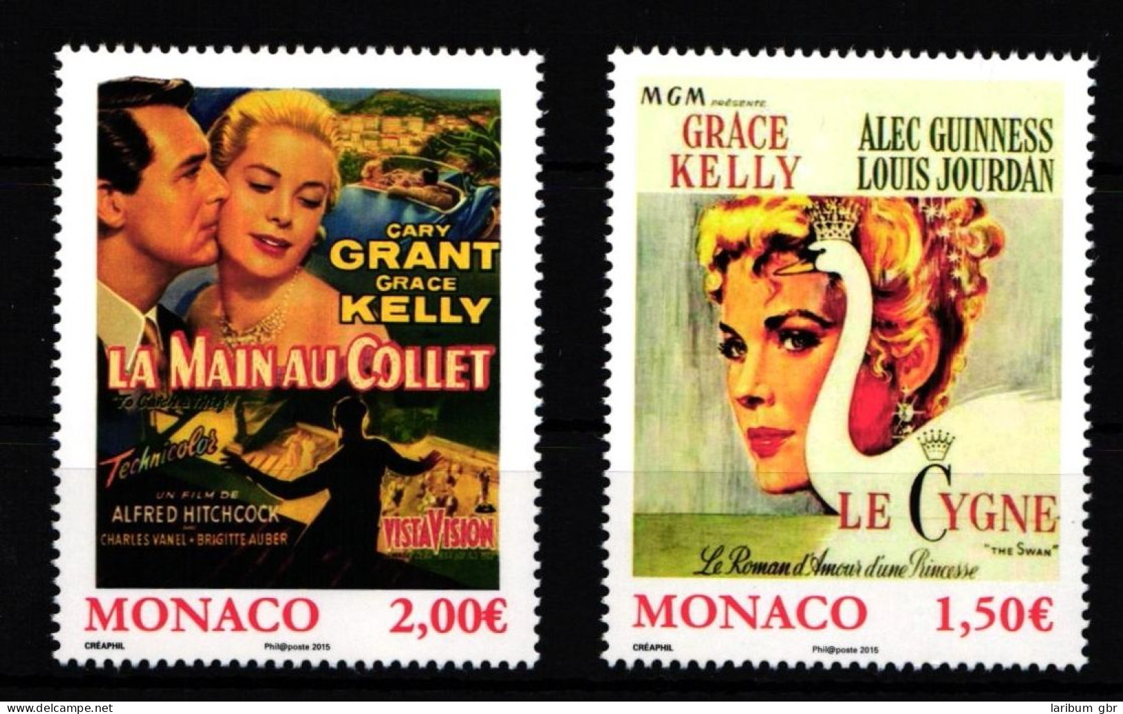 Monaco 3214 Und 3215 Postfrisch Schauspieler #IH571 - Autres & Non Classés