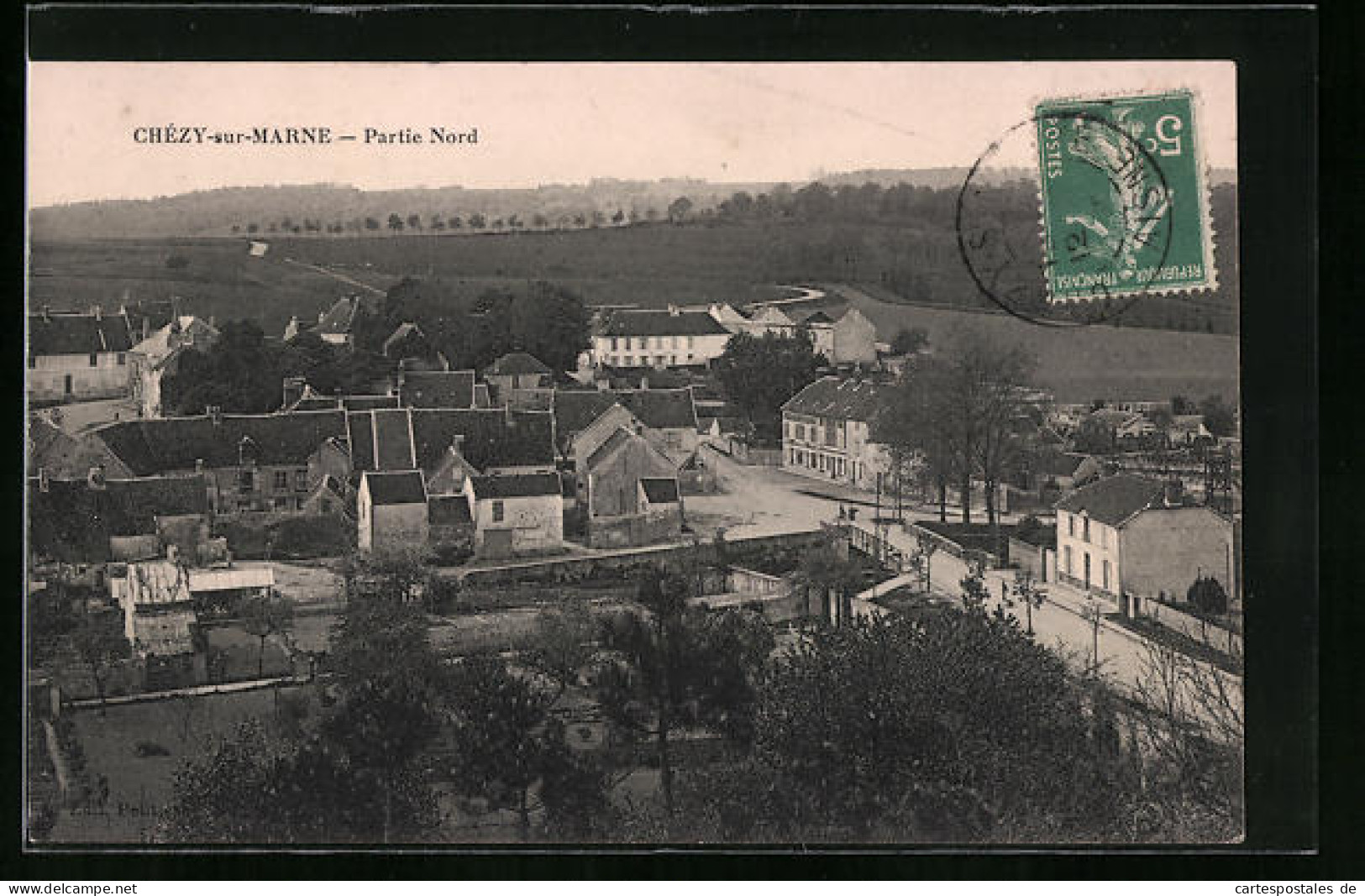 CPA Chézy-sur-Marne, Partie Nord  - Other & Unclassified
