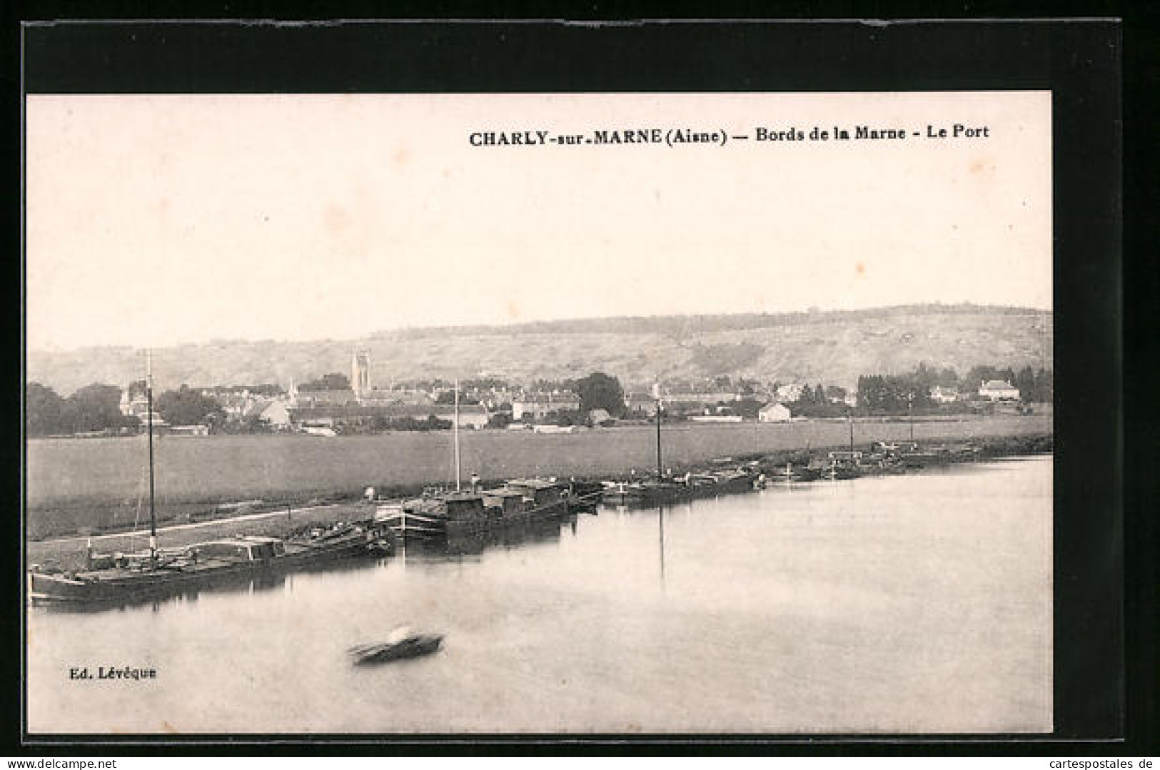 CPA Charly-sur-Marne, Bords De La Marne, Le Port  - Sonstige & Ohne Zuordnung