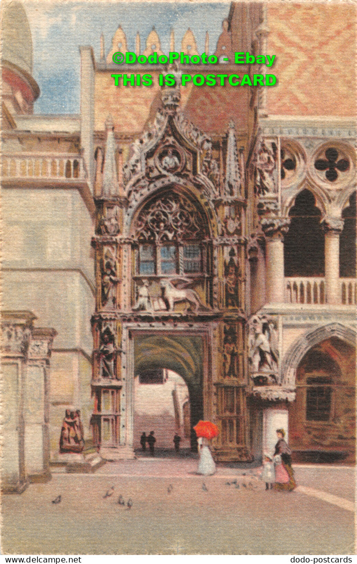 R452021 Venezia. Porta Della Carta. A. Scrocchi. Postcard - Welt