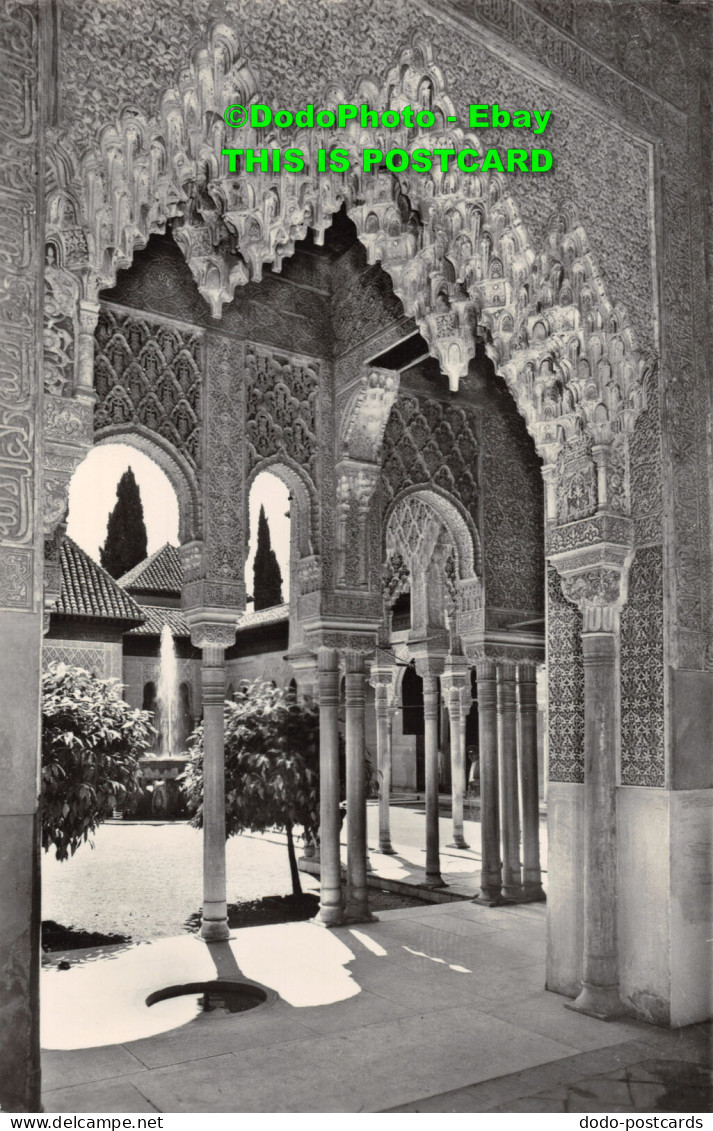 R452050 Alhambra. Patio De Los Leones. Detalle. A. Zerkowitz. No. 11633 - World