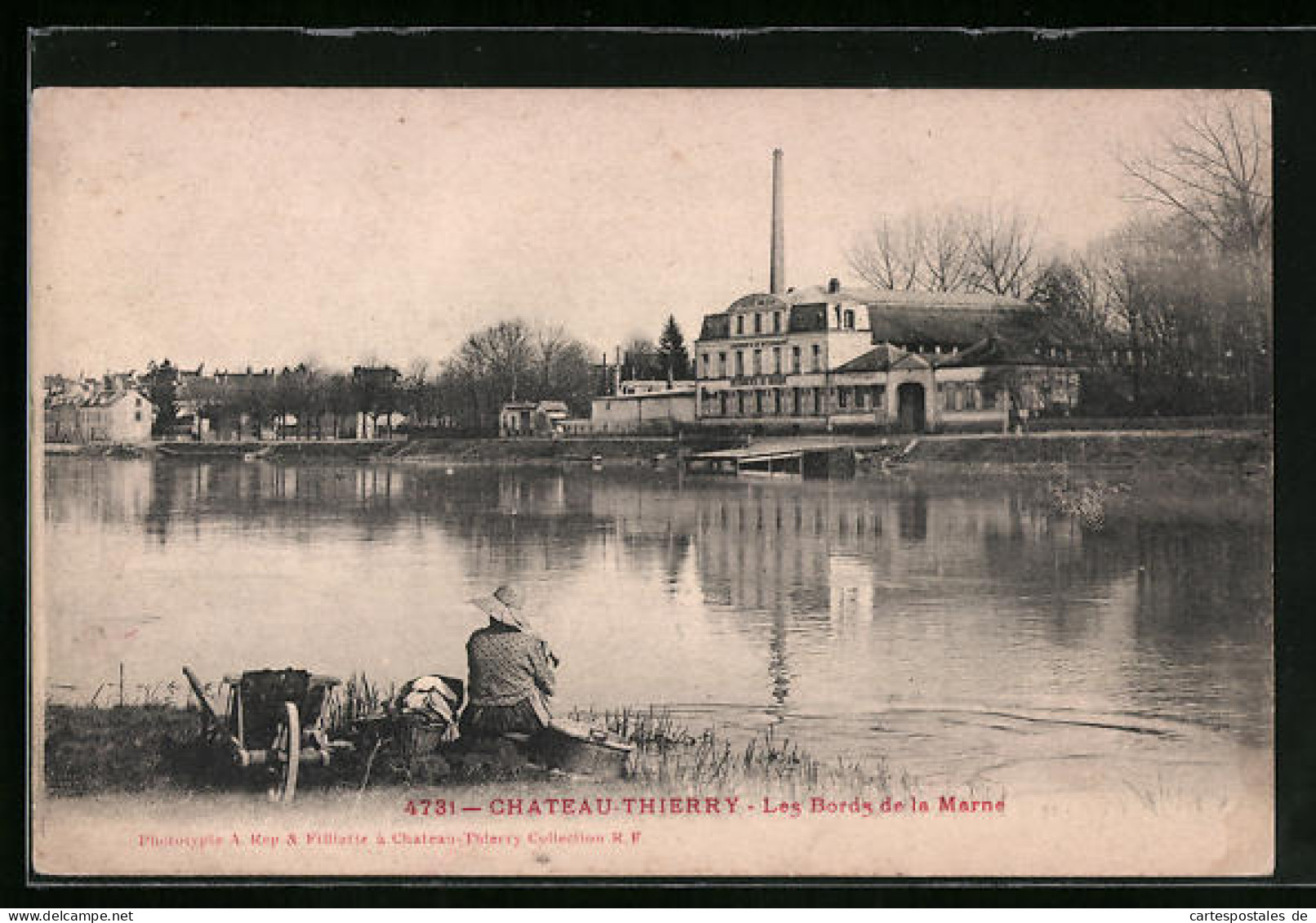 CPA Chateau-Thierry, Les Bords De La Marne  - Chateau Thierry