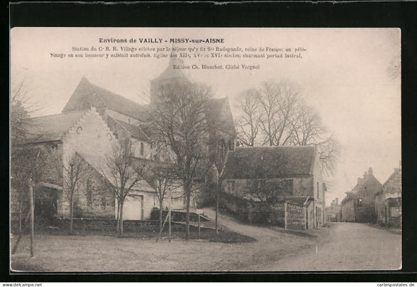 CPA Missy-sur-Aisne, L`Église  - Sonstige & Ohne Zuordnung