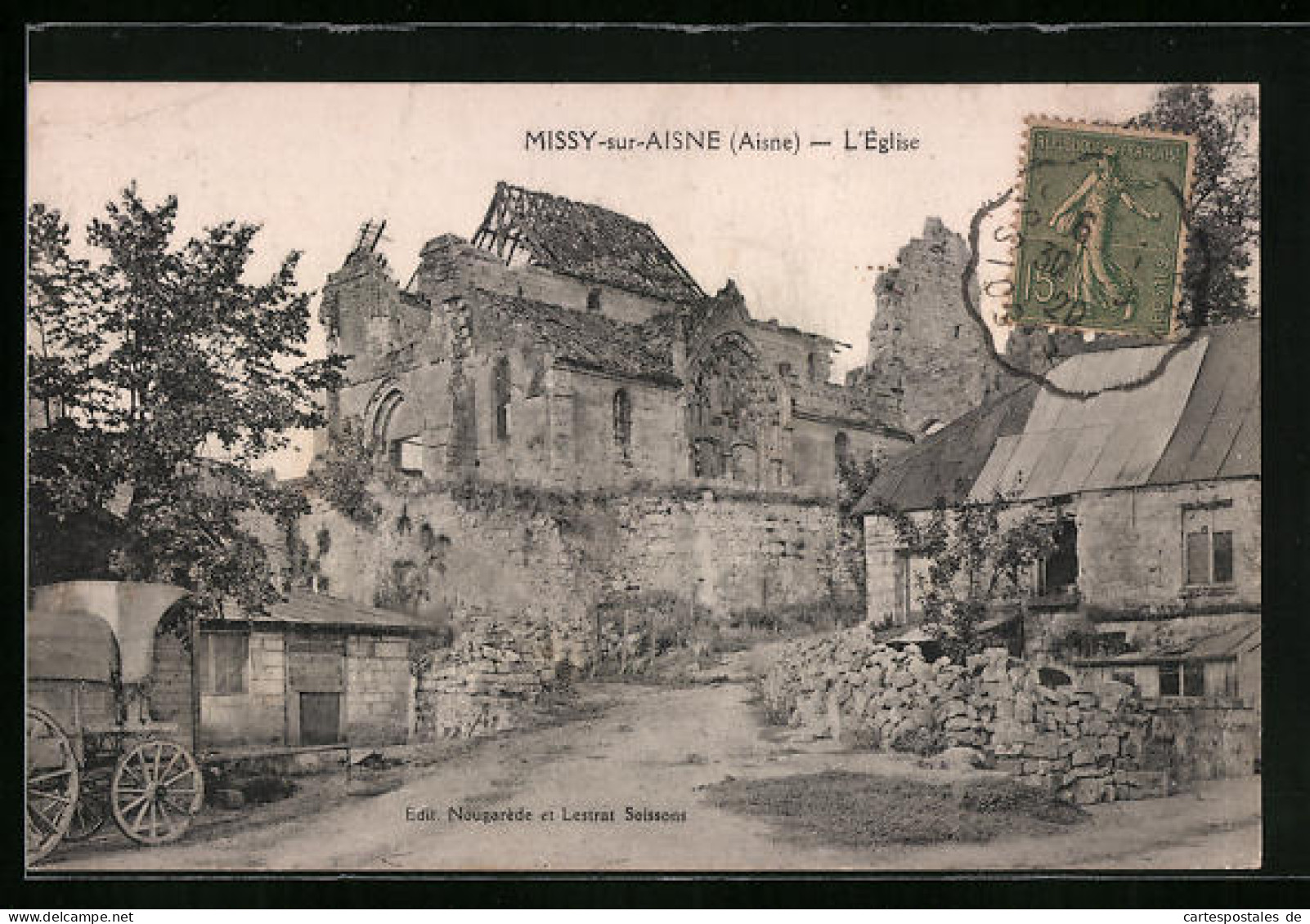 CPA Missy-sur-Aisne, L`Église  - Sonstige & Ohne Zuordnung