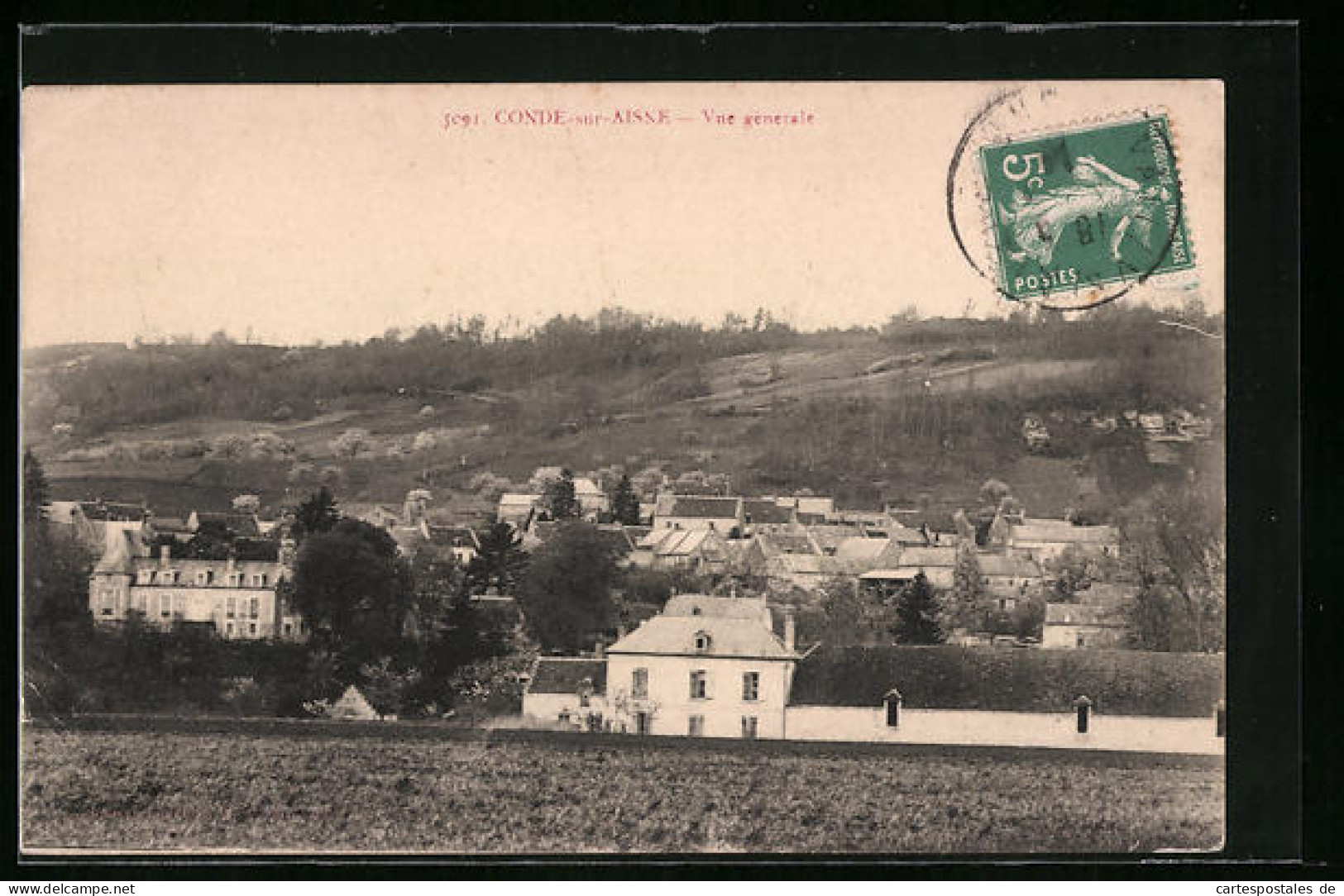 CPA Conde-sur-Aisne, Vue Générale  - Sonstige & Ohne Zuordnung