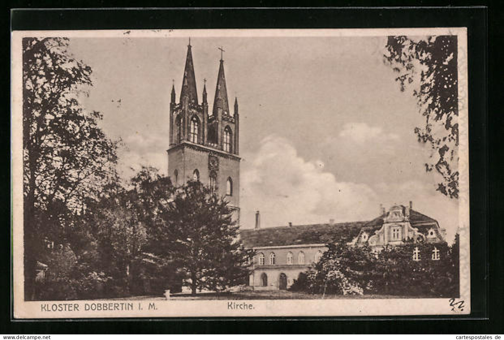 AK Dobbertin I. M., Kloster Mit Kirche  - Sonstige & Ohne Zuordnung