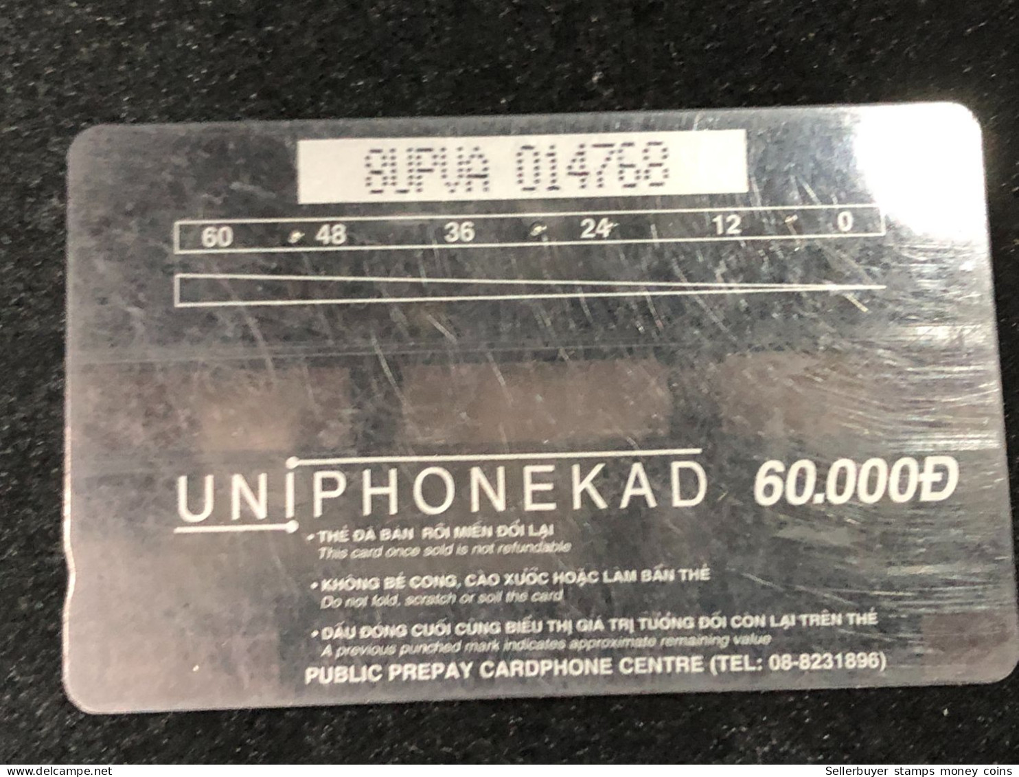 Card Phonekad Vietnam( Ici Dulux 1- 60 000dong-1997)-1pcs - Vietnam