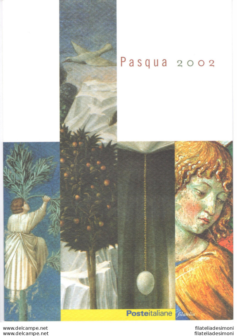 2002 Italia - Repubblica, Folder - Pasqua MNH** - Presentatiepakket