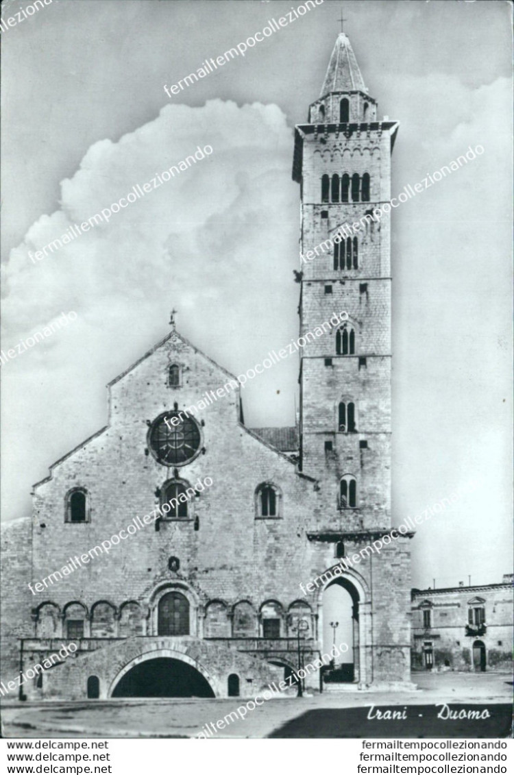 U686 Cartolina Trani Duomo  Provincia Di Bari - Bari