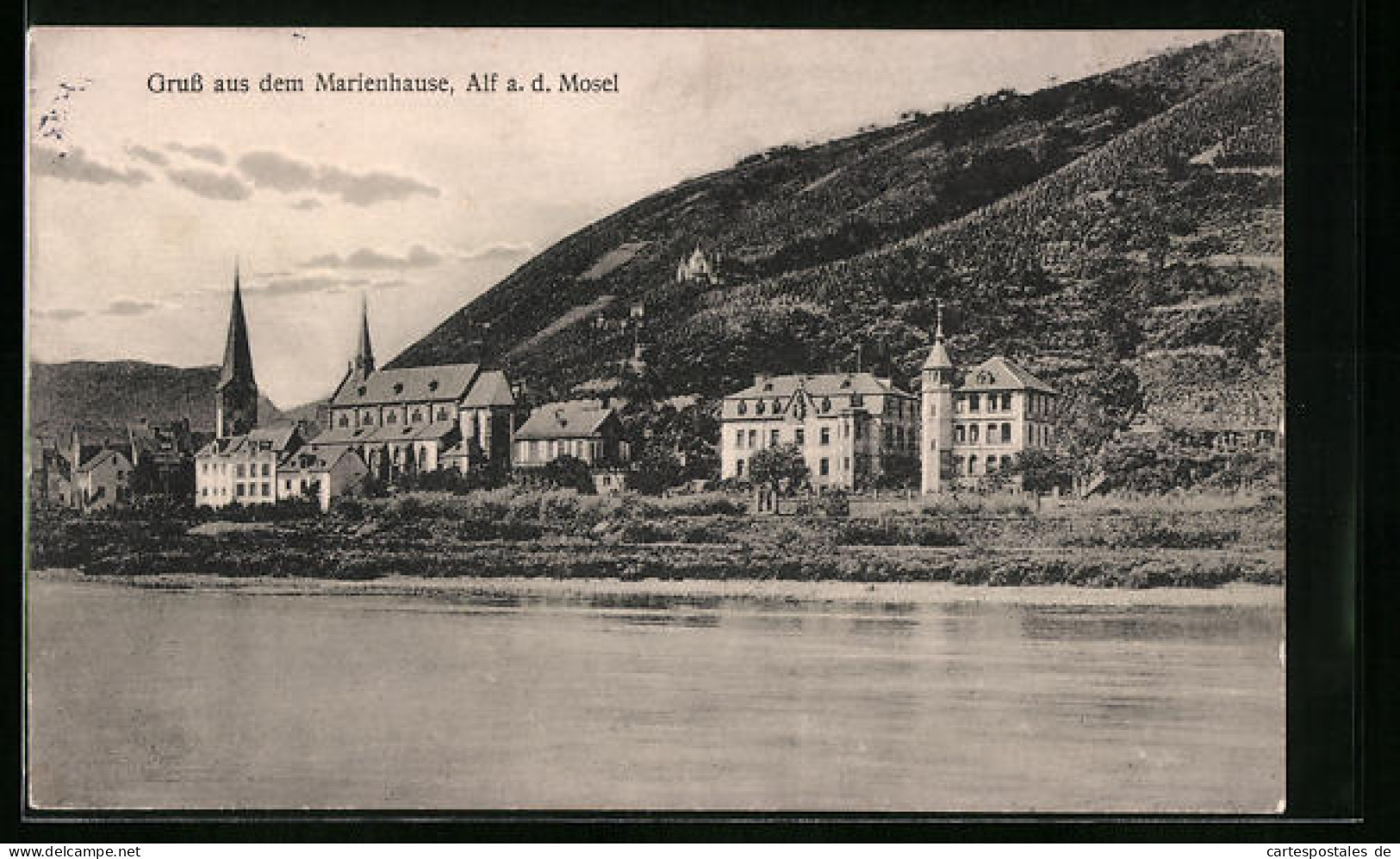 AK Alf A. D. Mosel, Totale Mit Marienhause  - Other & Unclassified