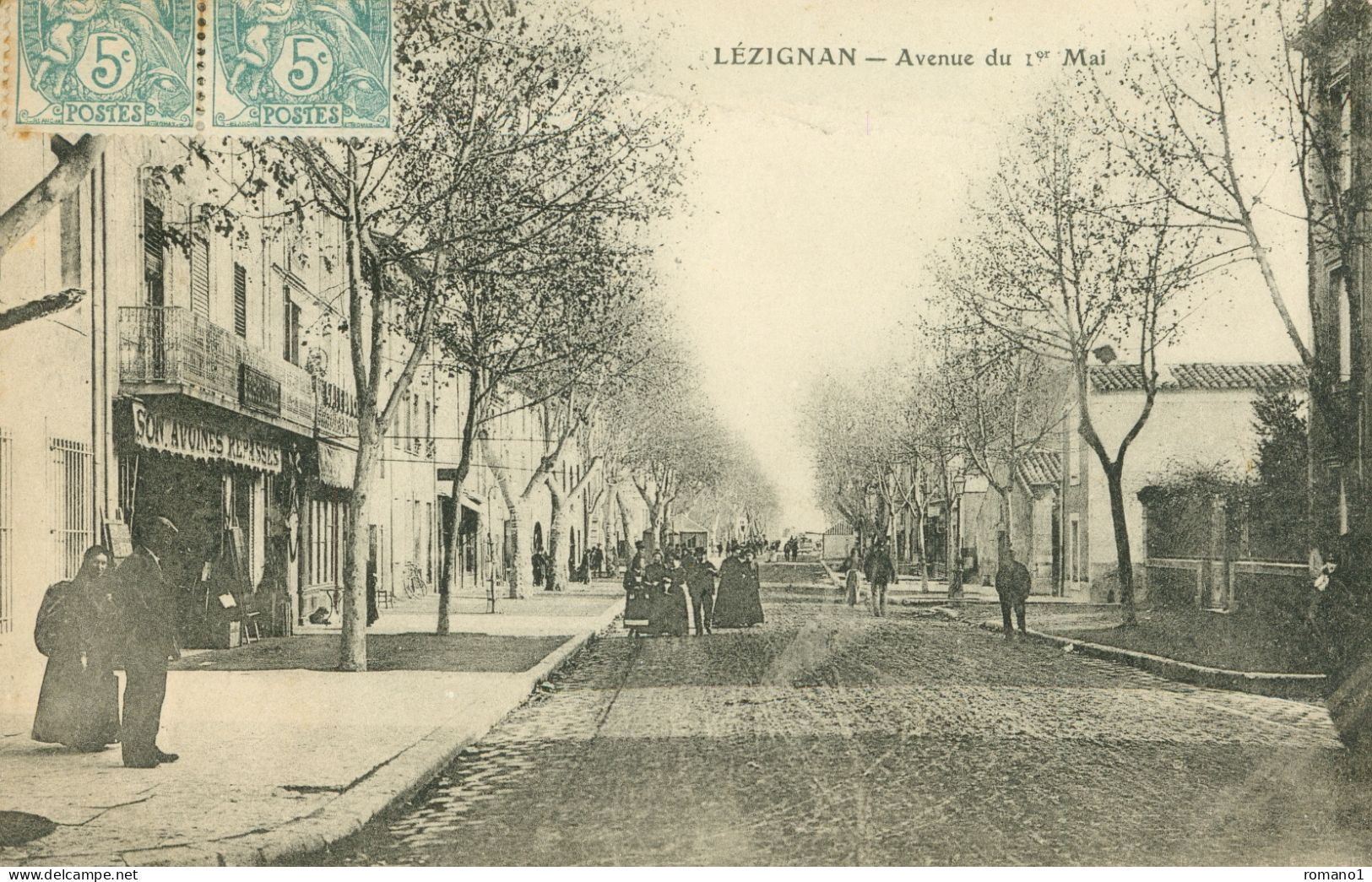 11)   LEZIGNAN   -  Avenue Du 1 Er Mai - Other & Unclassified