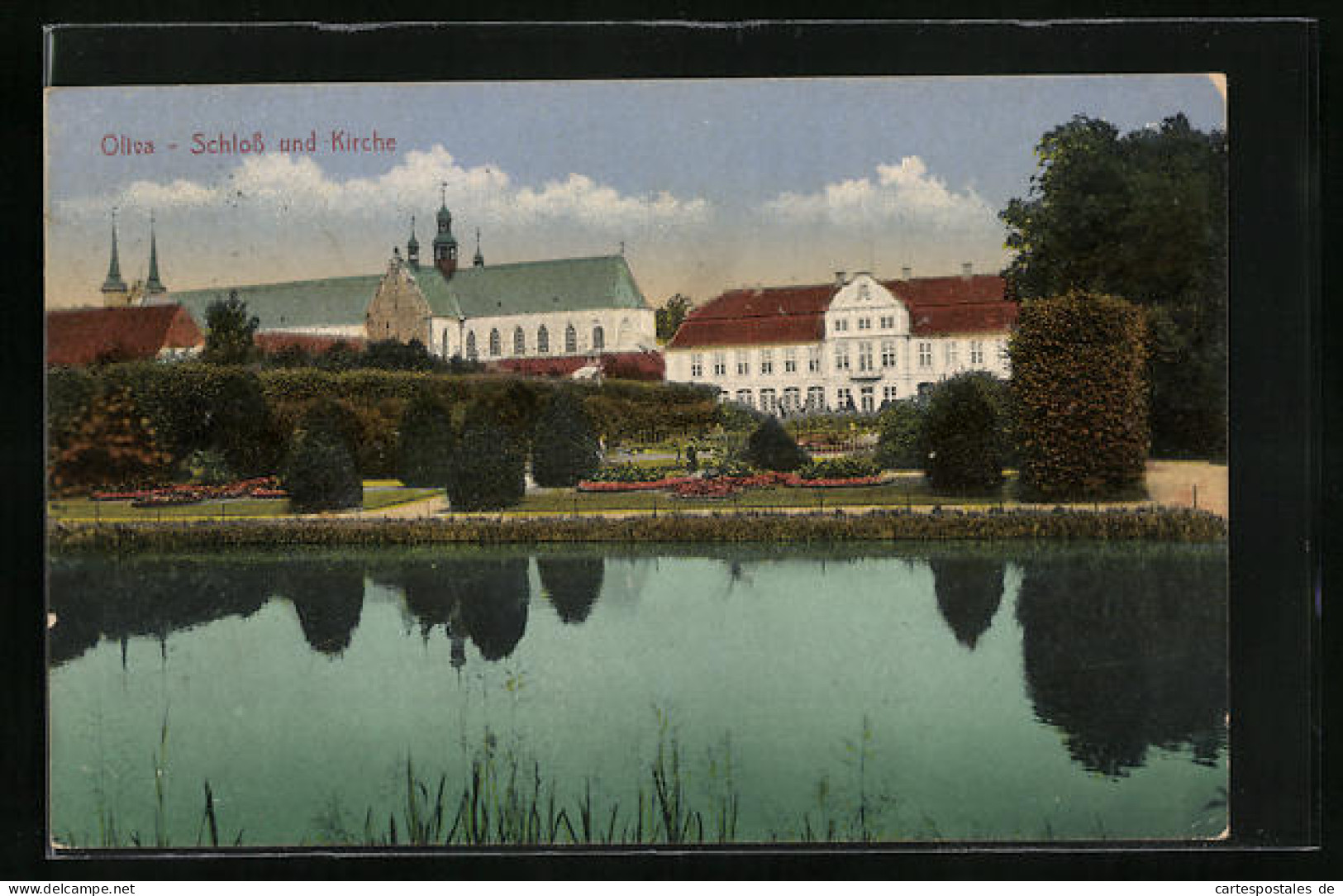 AK Oliva, Schloss Und Kirche  - Westpreussen