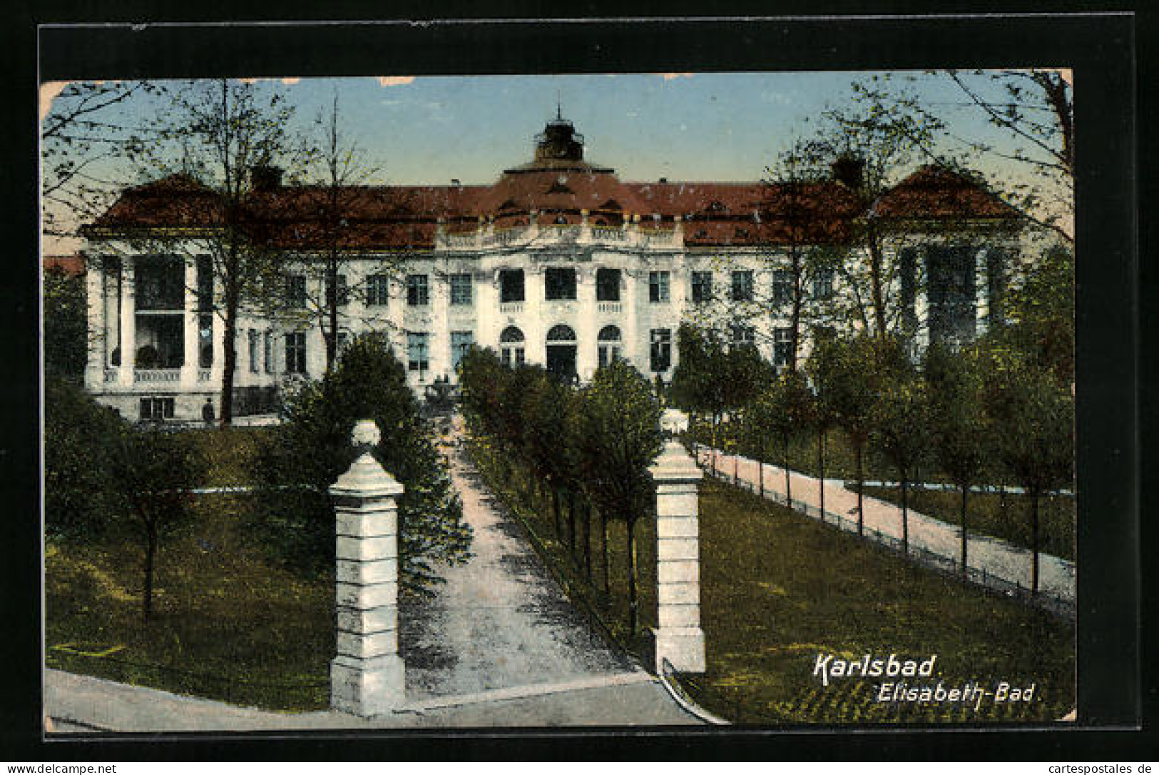 AK Karlsbad, Elisabeth-Bad  - Tschechische Republik