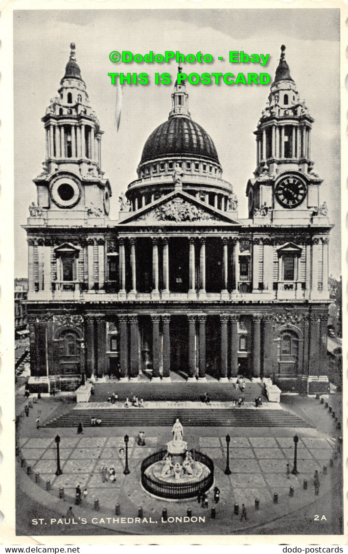 R452115 London. St. Paul Cathedral. Postcard. 1958 - Other & Unclassified