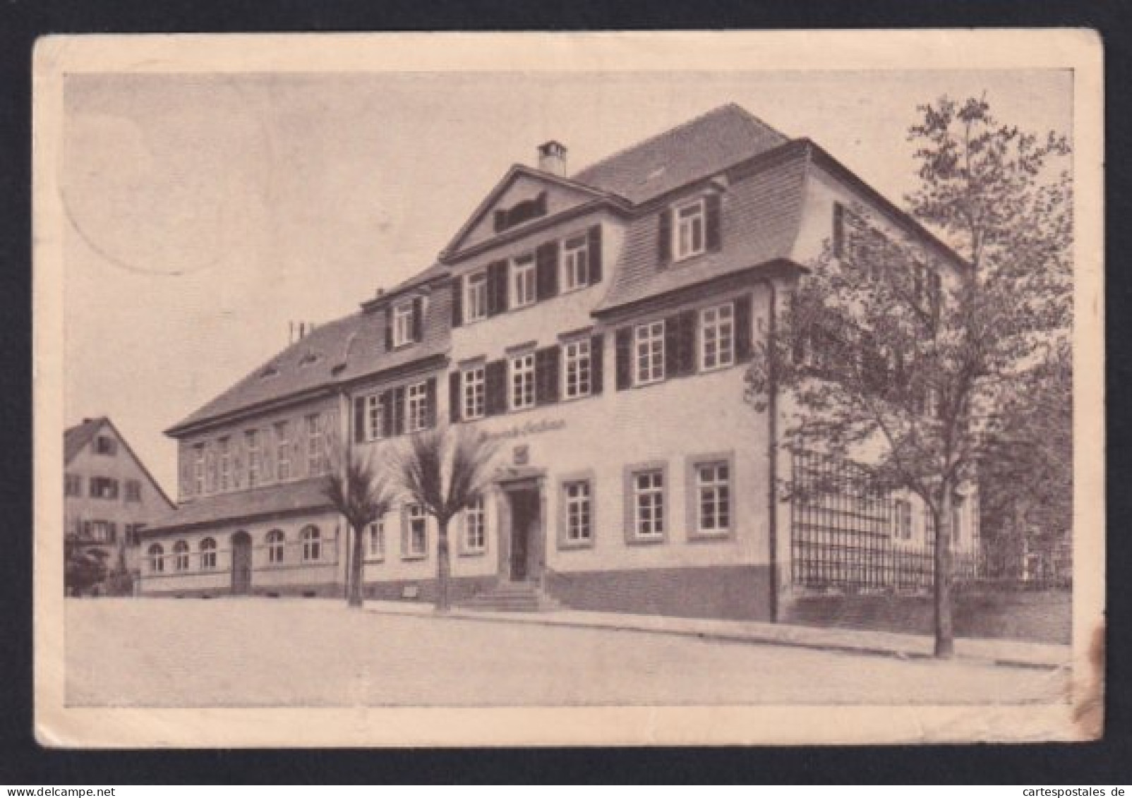 AK Korntal / Wttbg., Gemeindegasthaus, Altes Grafenschloss  - Sonstige & Ohne Zuordnung