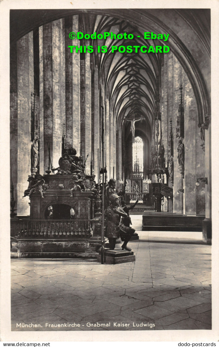 R452320 Munchen. Frauenkirche. Grabmal Kaiser Ludwigs. A. Lengauer. Nr. 62. RP - Monde