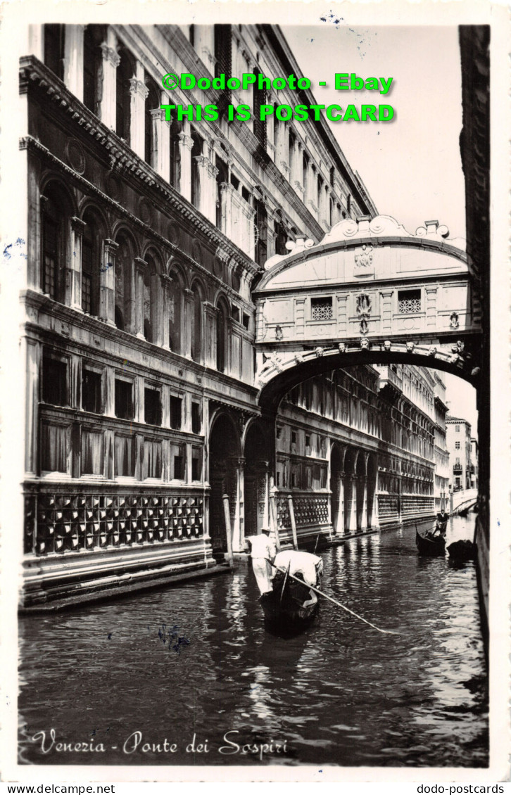 R452446 Venezia. Ponte Dei Sospiri. V. F. RP - Monde