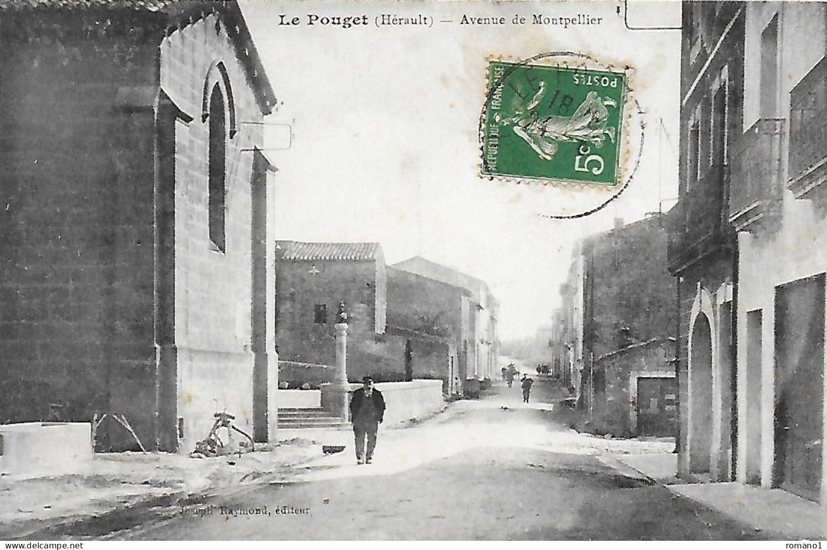 34)   LE  POUGET   - Avenue De Montpellier - Autres & Non Classés