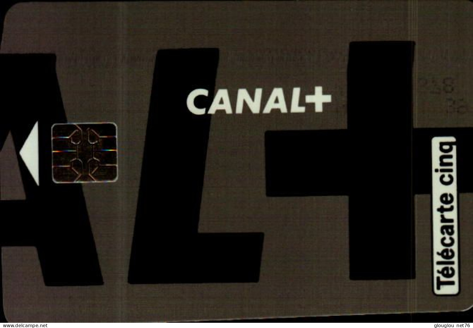 TELECARTE CINQ...  CANAL+  ...PETIT TIRAGE - 5 Einheiten