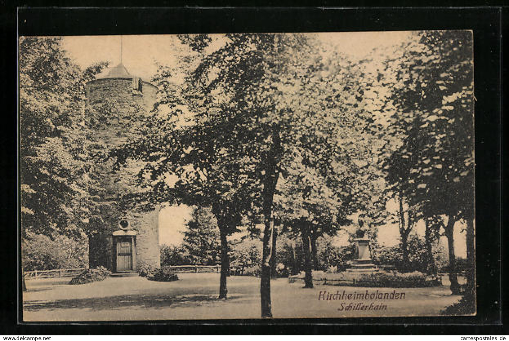 AK Kirchheimbolanden, Turm Im Schillerhain  - Kirchheimbolanden