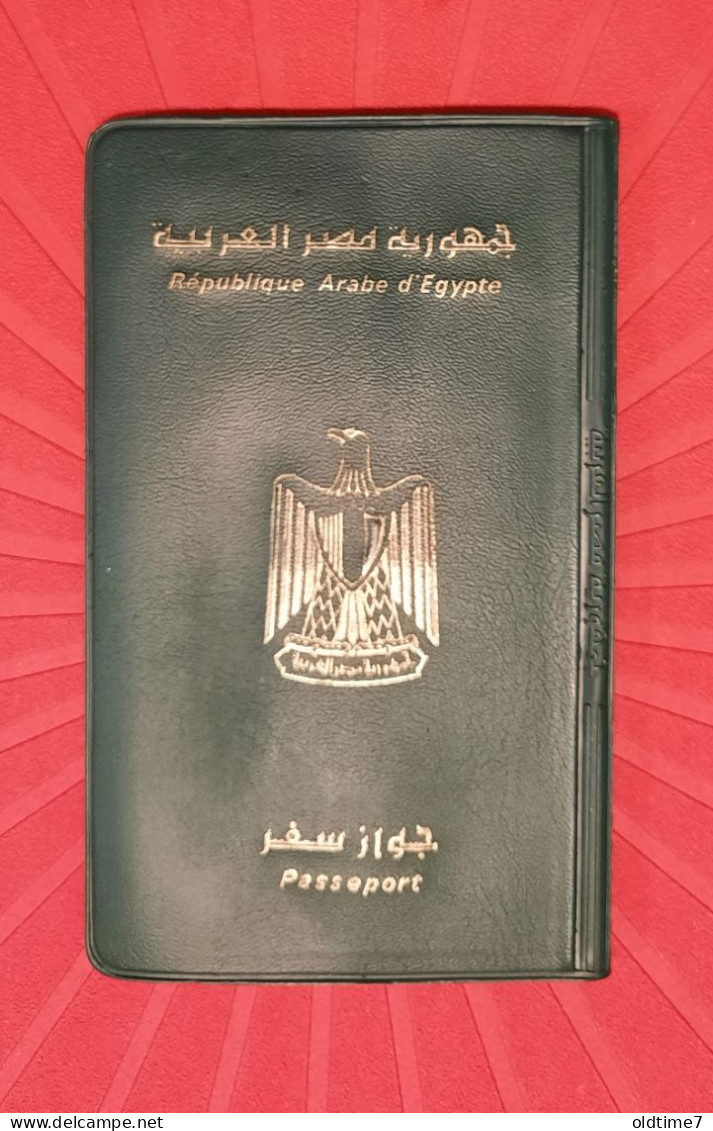 Egypt Passport,  Pasaporte, Passeport, Reisepass 2000 - Documents Historiques