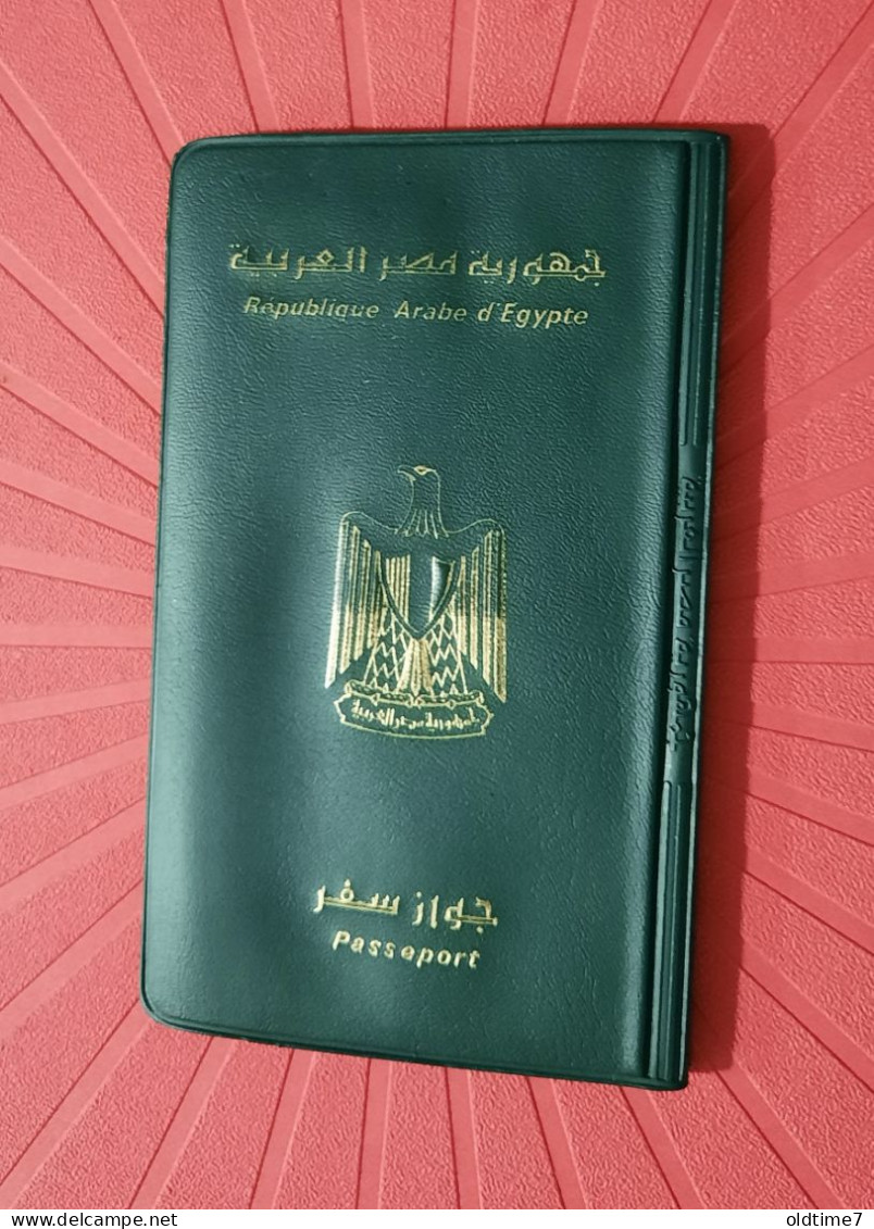 Egypt Passport,  Pasaporte, Passeport, Reisepass 2000 - Historical Documents