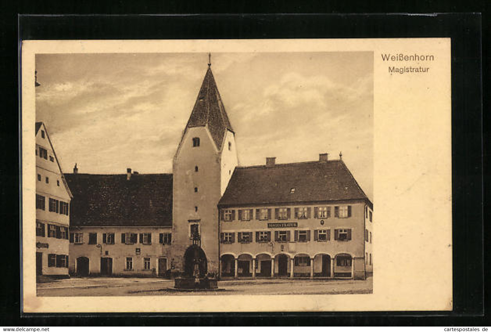 AK Weissenhorn, Platz Vor Der Magistratur  - Weissenhorn