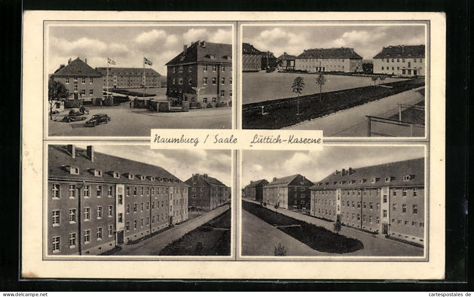 AK Naumburg /Saale, Gebäude Der Lüttich-Kaserne  - Naumburg (Saale)