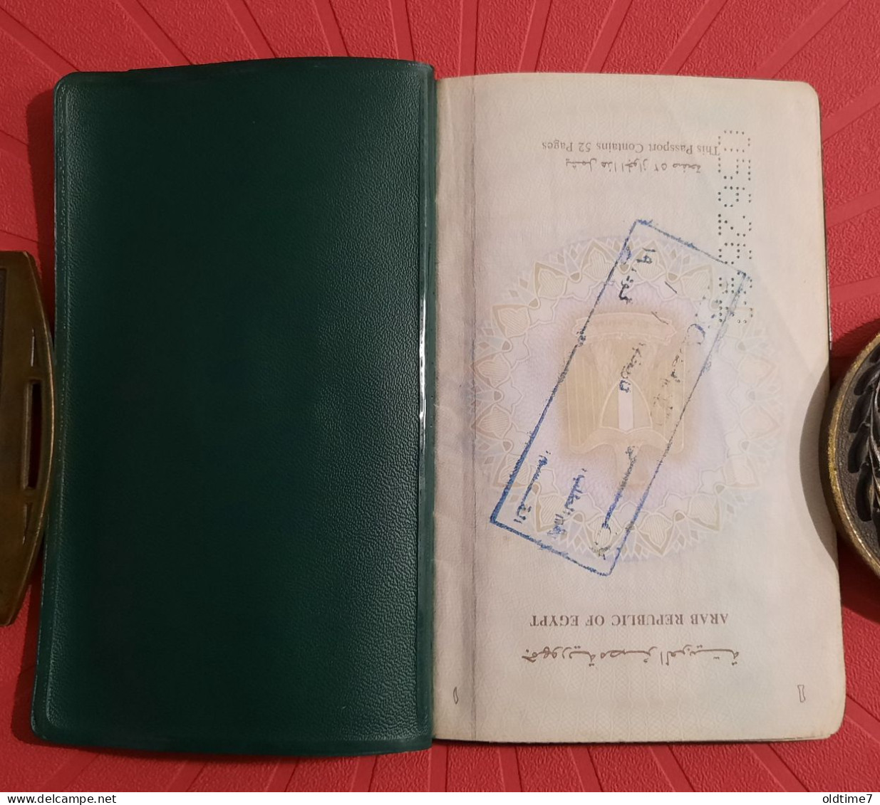 Egypt Passport,  Pasaporte, Passeport, Reisepass 2005 - Historische Documenten